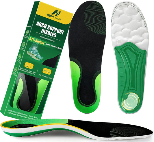 HighPursuit Supercritical Foam Insoles for Men Women