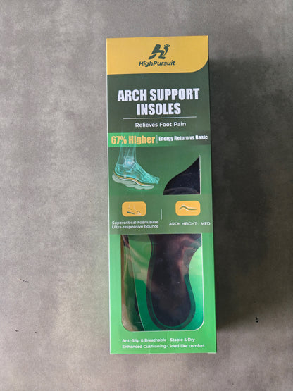 HighPursuit Supercritical Foam Insoles for Men Women