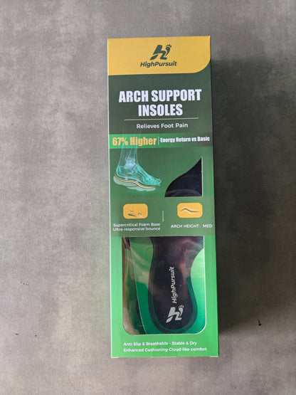 HighPursuit Supercritical Foam Insoles for Men Women